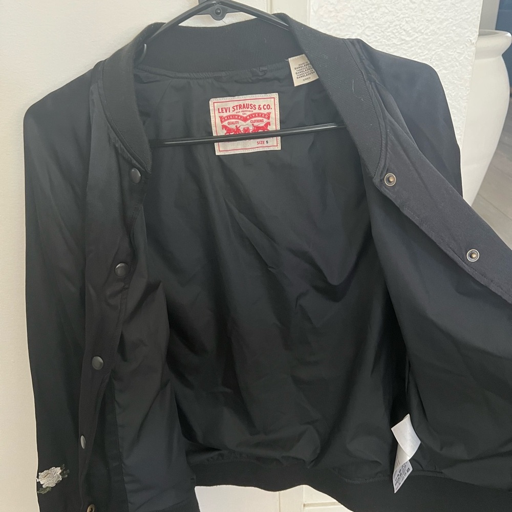 Satin Levi’s Bomber Jacket